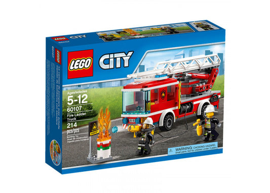 LEGO City 60107 Brandweer ladderwagen