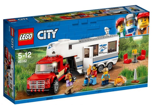 LEGO City 60182 Pickuptruck en caravan