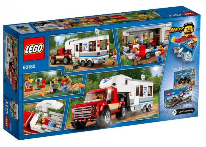 LEGO City 60182 Pickuptruck en caravan