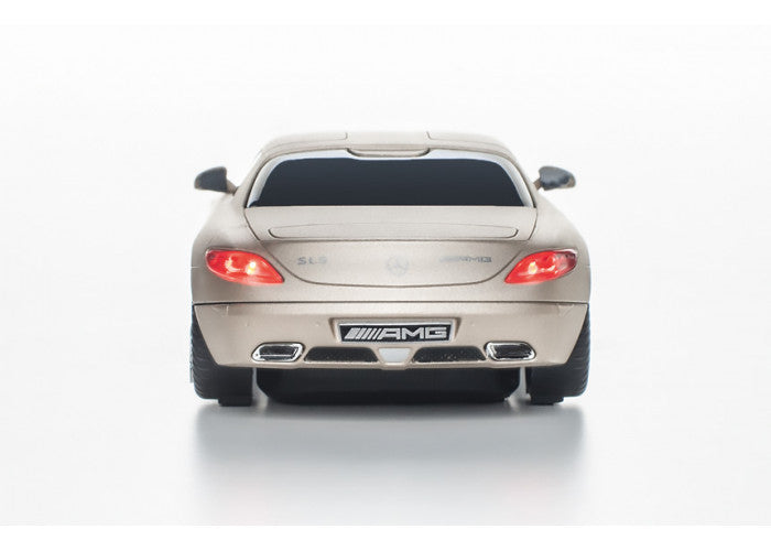 Click Car Mouse Mercedes Benz SLS AMG, wireless mouse - (Pearl Beige)