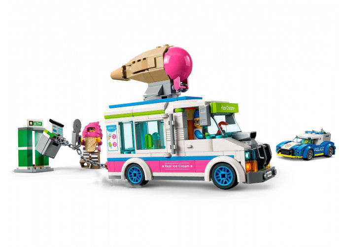LEGO City 60314 IJswagen en politieachtervolging