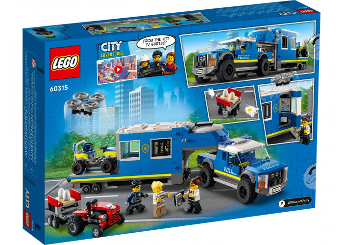 LEGO City 60315 Mobiele commandowagen politie