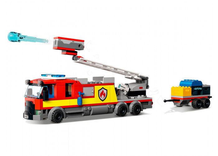 LEGO City 60321 Brandweerwagen en team